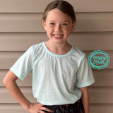 Simple Sterling Mint Kids Tee
