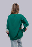 Santa Baby Sequin Embroidered Sweatshirt