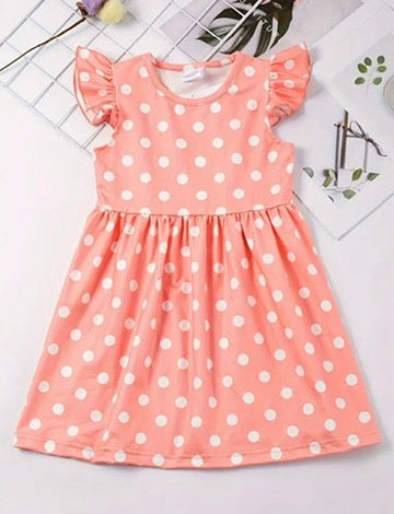 Polka Dot Print Dress