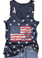 USA Flag Tank Top