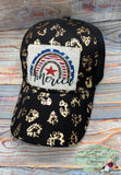 American Leopard Rainbow Hat