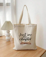 Just One More Chapter Tote Bag