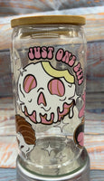 Just One Bite Glass Can Tumbler