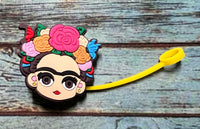 Frida Kahlo Straw Topper