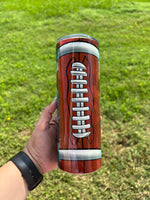 Football Cowprint Tumbler