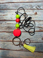 Silicone Beads Lanyard