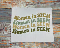 Women in Stem Mouse Pad