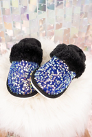 Sequins House Slippers