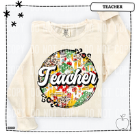 Teacher Circle Sweatshirt