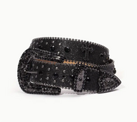 Rhinestone and Glitter Belt