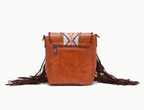 Western Fringe Crossbody Purse