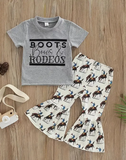 Boots, Bows, and Rodeos Pant Set