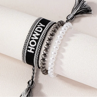 Howdy Western Pearl Bracelet