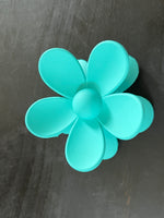 Flower and Regular Claw Hair Clip