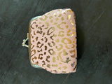 Leopard Metallic Coin Purse