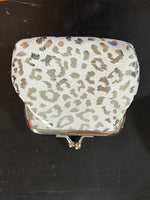 Leopard Metallic Coin Purse