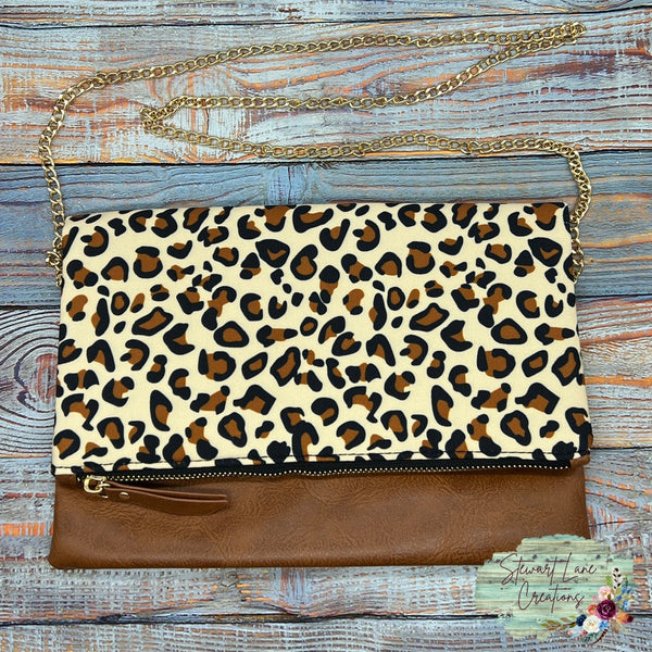 Bette Davis's Leopard Crossbody Purse