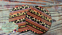 Cheetah Serape Neoprene Car Coasters