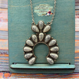 Mini Squash Blossom Necklace