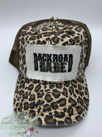 Backroad Babe Leopard Print Baseball Hat