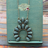 Mini Squash Blossom Necklace