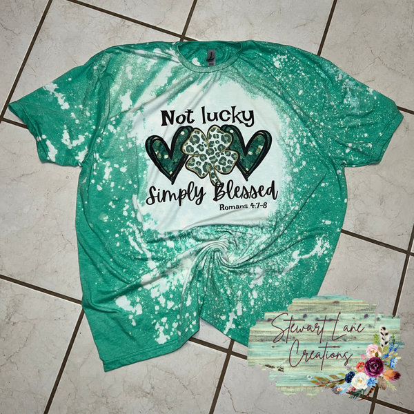 Not Lucky, Simply Blessed T-Shirt