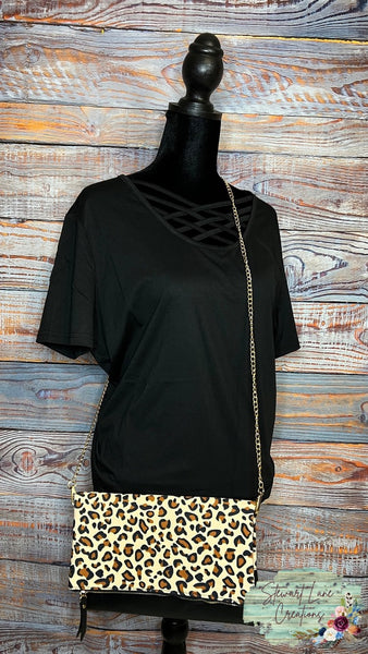 Jessie's Girl Leopard Crossbody Purse