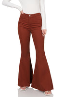 High Rise Super Flare Denim Pants