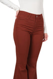 High Rise Super Flare Denim Pants