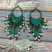 Beaded Dangle Earrings