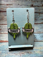 Zombie Brains Earrings