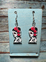 Sugar Skull Ladies Earrings