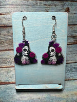 Sugar Skull Ladies Earrings