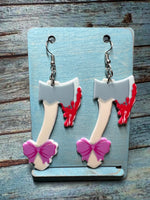 Bloody Axe Earrings