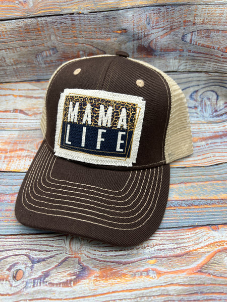 Leopard Mama Life Hat