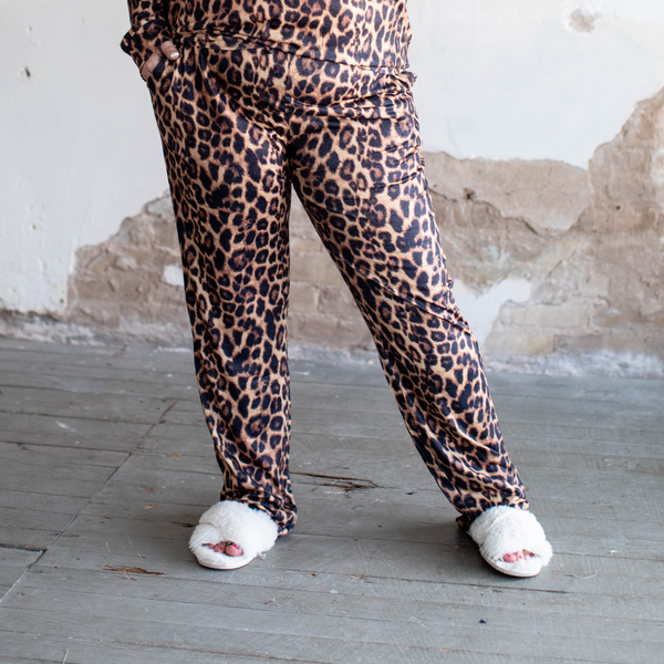 Vintage Leopard Lounge Pants