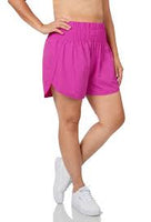 High Waist Foldover Running Shorts