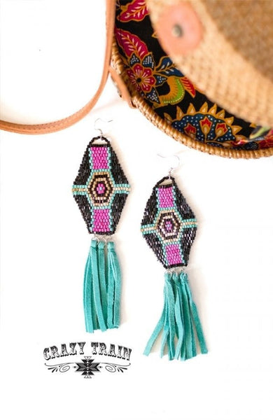 Crazy Train Dusty Trails Earrings