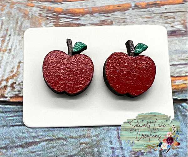 Apple Stud Earrings