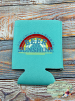 Beer and Sunshine Can Cooler