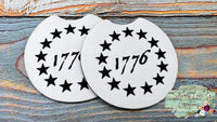 1776 Car Coasters Set