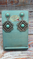 Aztec Dangle Earrings