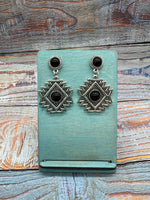 Aztec Dangle Earrings