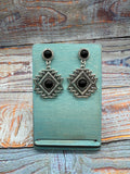 Aztec Dangle Earrings