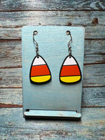 Candy Corn Earrings