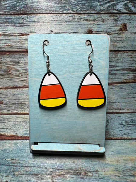 Candy Corn Earrings