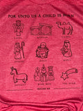 For Unto Us A Child Is Born T-Shirt