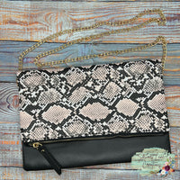 Stacy's Mom Snakeskin Crossbody Purse