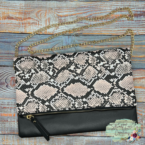 Stacy's Mom Snakeskin Crossbody Purse